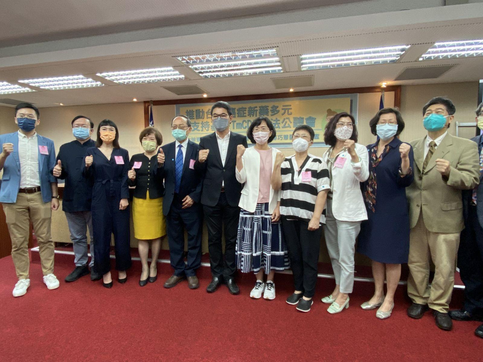 綠委召開公聽會籲修法成立癌症新藥基金